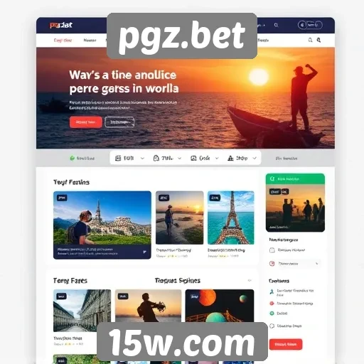 Experiência do usuário no site pgz.bet é intuitiva
